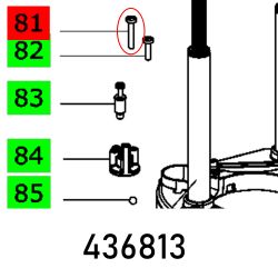 Flat Head Screw Din 85-m5x30-4.8-long