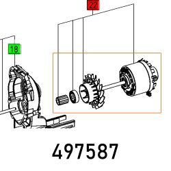 Motor Ec30-7-b 14,4va