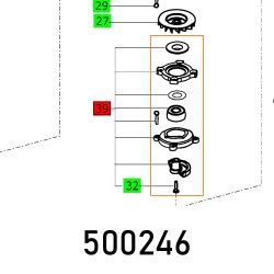 Bearing Flange Rts 400 Et-bg