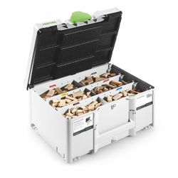 FESTOOL DS 4/5/6/8/10 1060 BU Beech DOMINO Assortment Set in Systainer³