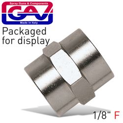 Socket 1/8 X 1/8 F/f Packaged