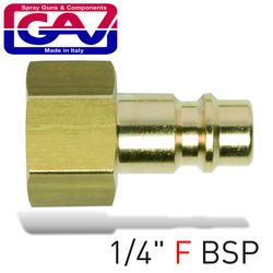 Brass Connector 1/4