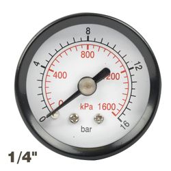 Press. Gauge 40mm 1/4