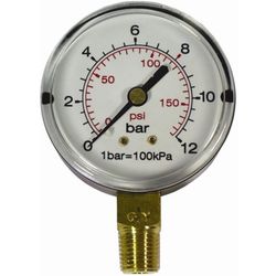 Press. Gauge 63mm 1/4