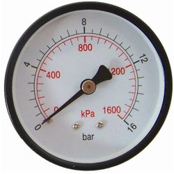 Press. Gauge 63mm Rear Fit 1/4
