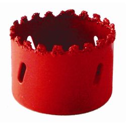 Hole Saw Carbide Grit 29mm - Red
