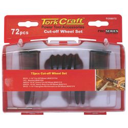 TORK CRAFT Cut-Off Wheel Set 72 Piece Mini