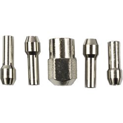 TORK CRAFT Mini Quick-Change Collet Kit 0.8/1.6/2.4/3.2mm