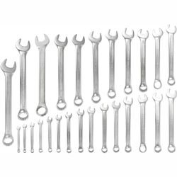 26pcs Combination Spanner Set 6-32mm Deep Offset Jumbo Rack