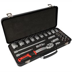 Socket & Ratchet Set 27pc 1/2