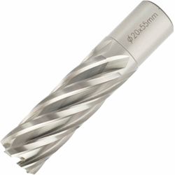 Annular Hole Cutter Hss 20 X 55mm Weld Shank 19.05mm