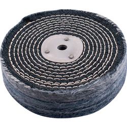 Colour Buff/mop 150mm X 3 Section X 30mm Thick 1/2