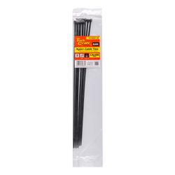 Nylon Cable Ties 4.8mm X 400mm Black 10pc