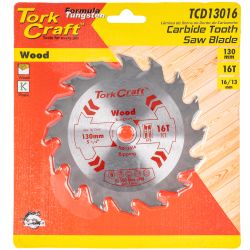 Blade Tct 130 X 16t 16/13 General Purpose Rip Wood