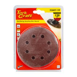 Oscillating Sandpaper A/o 115mm 10pc Round 120grit