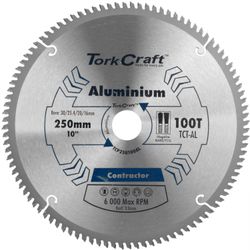 Blade Contractor Alum 250 X 100t 30/1/20/16 Circular Saw Tct