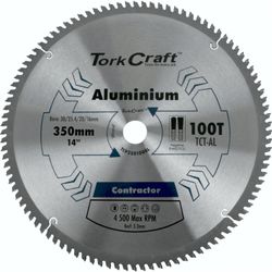 Blade Contractor Alum 350 X 100t Tcg Neg Circular Saw Tct
