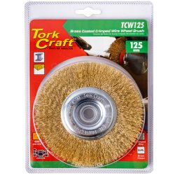Wire Wheel Brush 125mm X 14mm X 16mm Arbor With 1/2