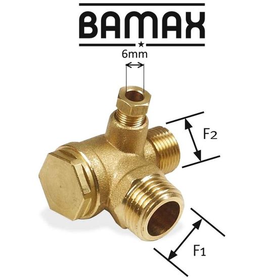 Non-return Valve 1/2" - M/m