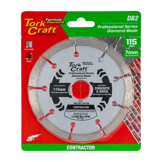 Diamond Blade Segmented 115mm