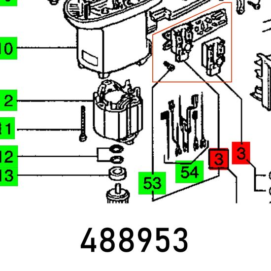 Switch Card Of 1000 Eb 230v