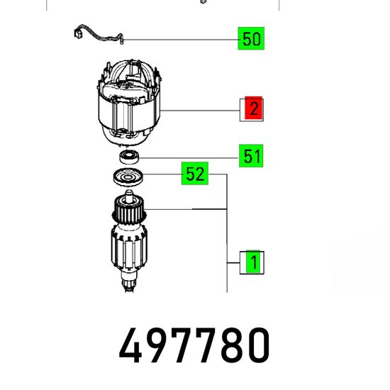 Field Assembly Ro90dxfeq 230v Et-bg