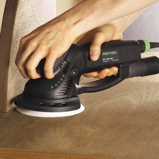FESTOOL RO 150 FEQ-Plus ROTEX Geared Eccentric Sander in Systainer