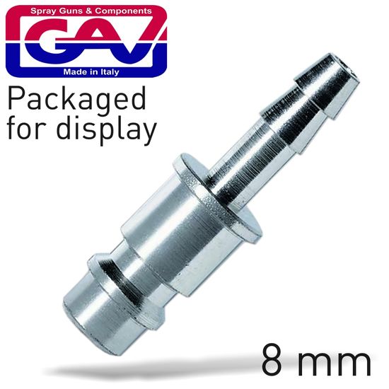 Connector German 8mm Hose 2 Packaged