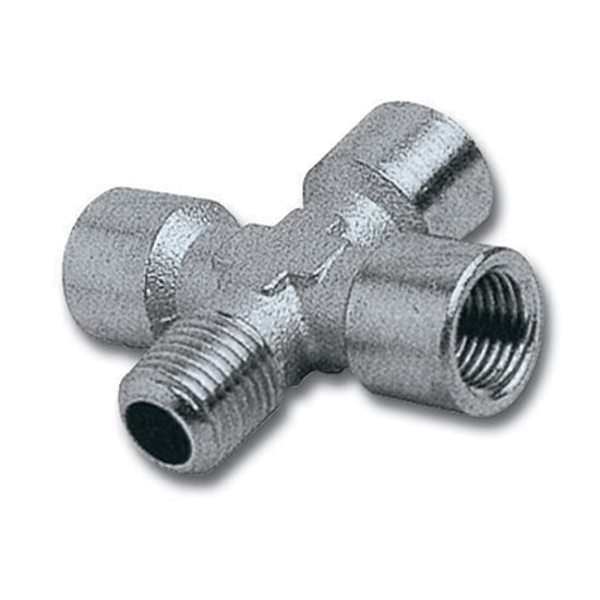 4-way Connector 1/4"3f/1m Packaged