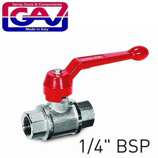Quick Ball Tap 1/4"x 1/4"f-f
