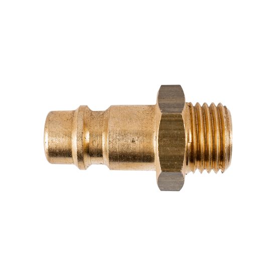 Brass Connector 1/4"m German