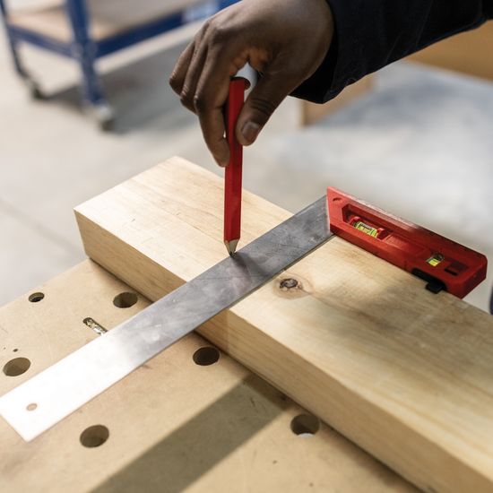Try Square 300mm X 150mm With Level & Plumb Vial