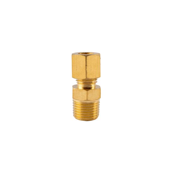 Brass Conical Str. 5/32" Tube X 1/8" M
