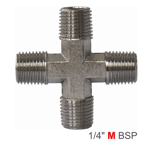 Cross Type Connector Mmmm 1/4"