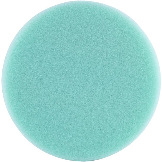 Foam Pad Hook And Loop Green Sponge 150mm 6" Light Finishing