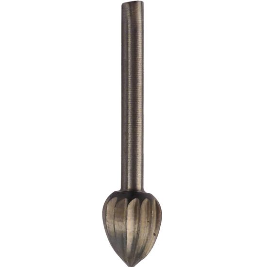 TORK CRAFT Mini High Speed Cutter 6.4mm Flame 3.2mm Shank