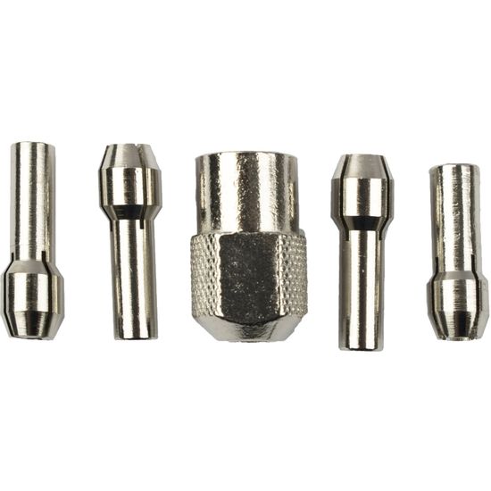 TORK CRAFT Mini Quick-Change Collet Kit 0.8/1.6/2.4/3.2mm
