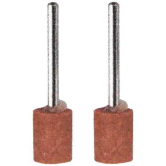 TORK CRAFT Mini Grinding Stone 9.5mm Cylinder 3.2mm Shank 2 Piece
