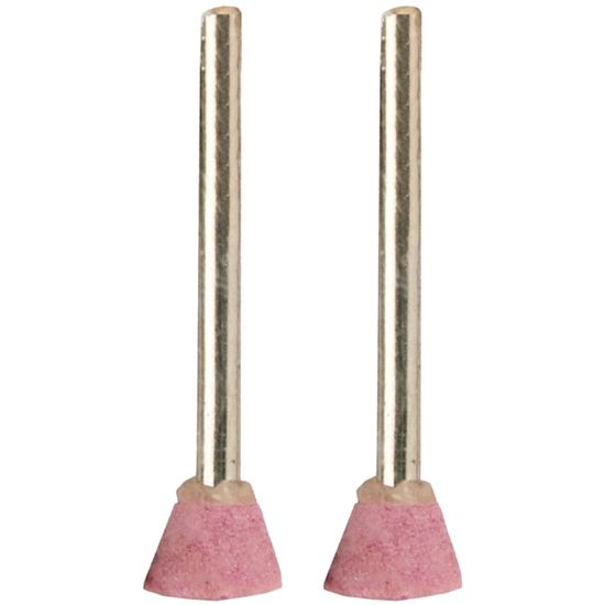 TORK CRAFT Mini Grinding Stone 15.9mm Disc 3.2mm Shank 2 Piece