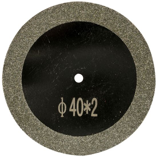 TORK CRAFT Mini Diamond Saw Blade 40mm x 2mm Arbor 2 Piece