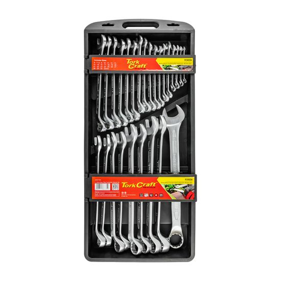26pcs Combination Spanner Set 6-32mm Deep Offset Jumbo Rack