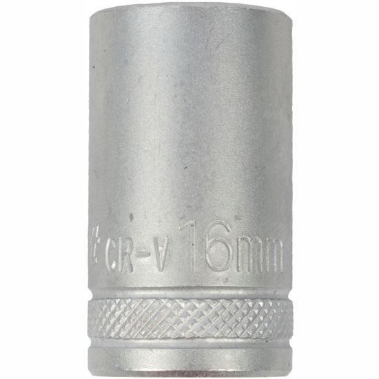 Socket 16mm X 21.8mm 1/2" Drive Crv 12 Point