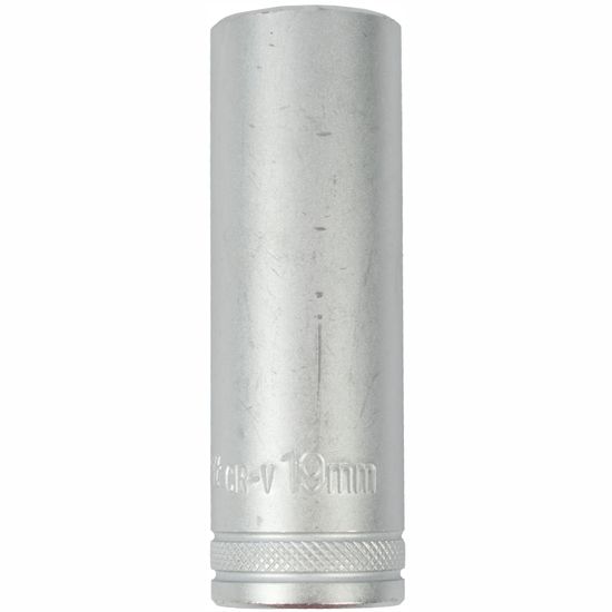 Socket 19mm 1/2" Dr Deep Socket Crv 12 Point