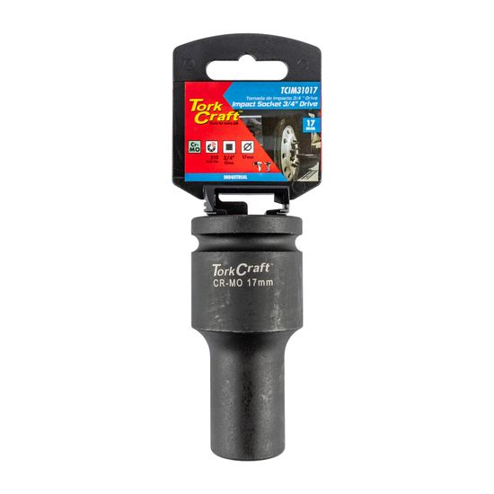17mm 3/4" Drive 6pt Deep Impact Socket