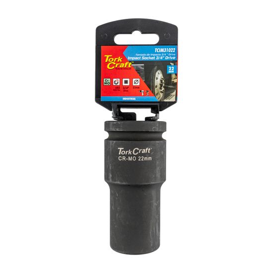 22mm 3/4" Drive 6pt Deep Impact Socket