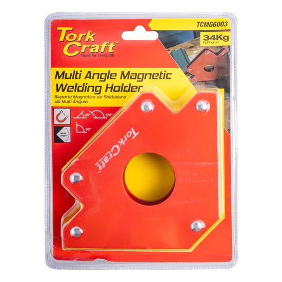 Magnetic Welding Holder 34kg P/force 45-90-135 Deg. Multi Angle