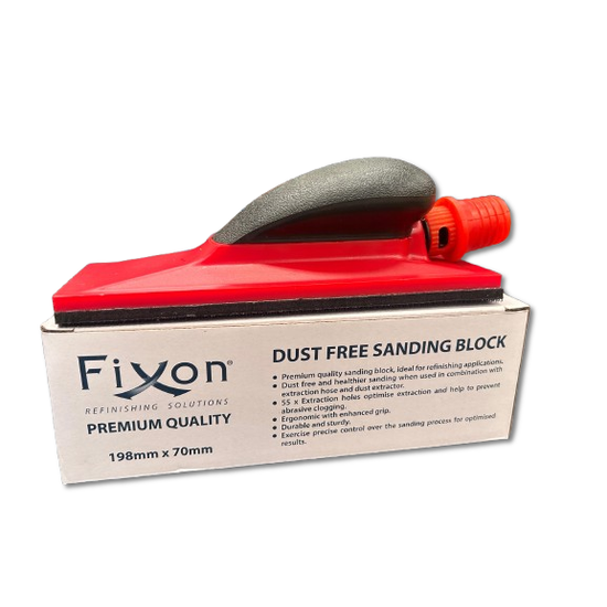 Shb70x198 FIXON Dust Free Sanding Block 198 X 70mm