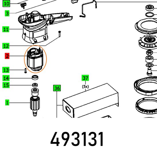 Field Coil Es 150-3-5 E Et-bg