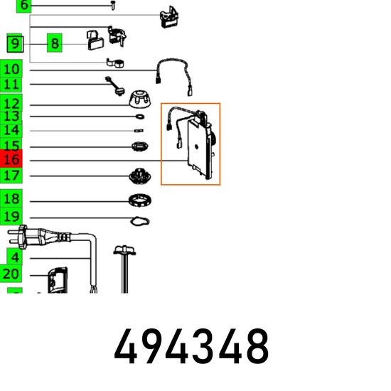 Electronic Cpl. Of 2200 Eb Et-bg