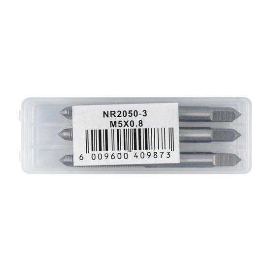 Taps Carb.steel 5x0.8mm 3/pack